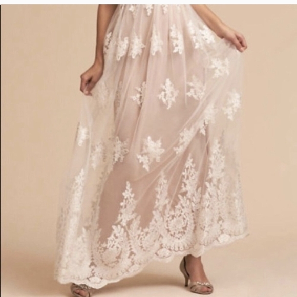 BHLDN Malcolm Wedding Dress size 16 - Picture 5 of 12